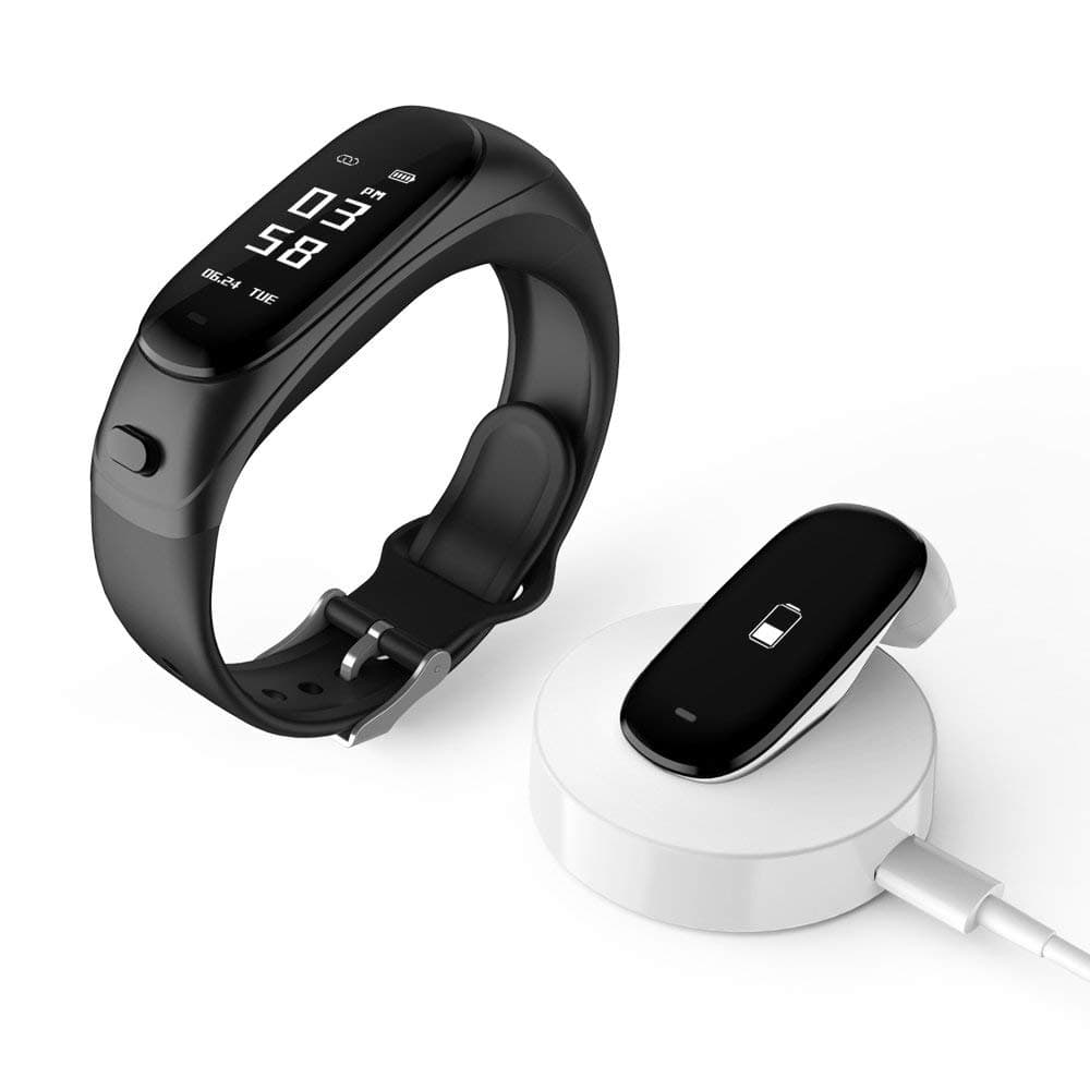 Aktivitetsarmband med integrerad Bluetooth headset