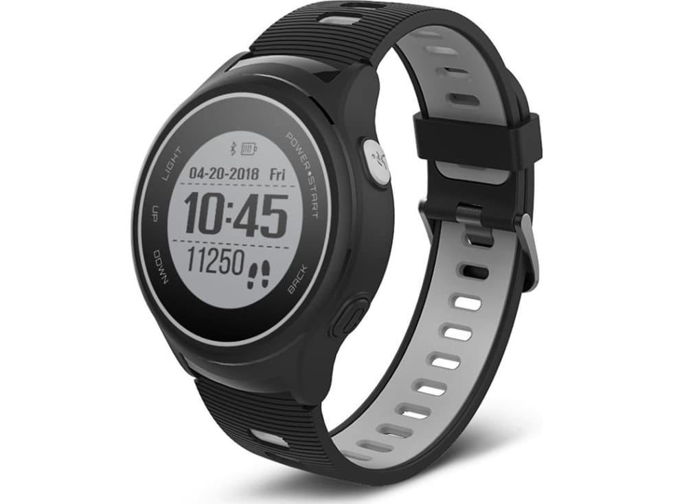 Forever Smart SW-600 Triplex Sport Watch with GPS / Pulsometer / IP68 / BT 4.2 / Compass / Weather / Pilkas