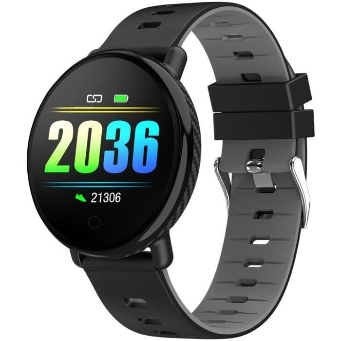 WEE'PLUG Tilsluttet ur PROFIT CARDIO - Smartwatch multisports - Cardio - Bluetooth - Vandtæt - Grå