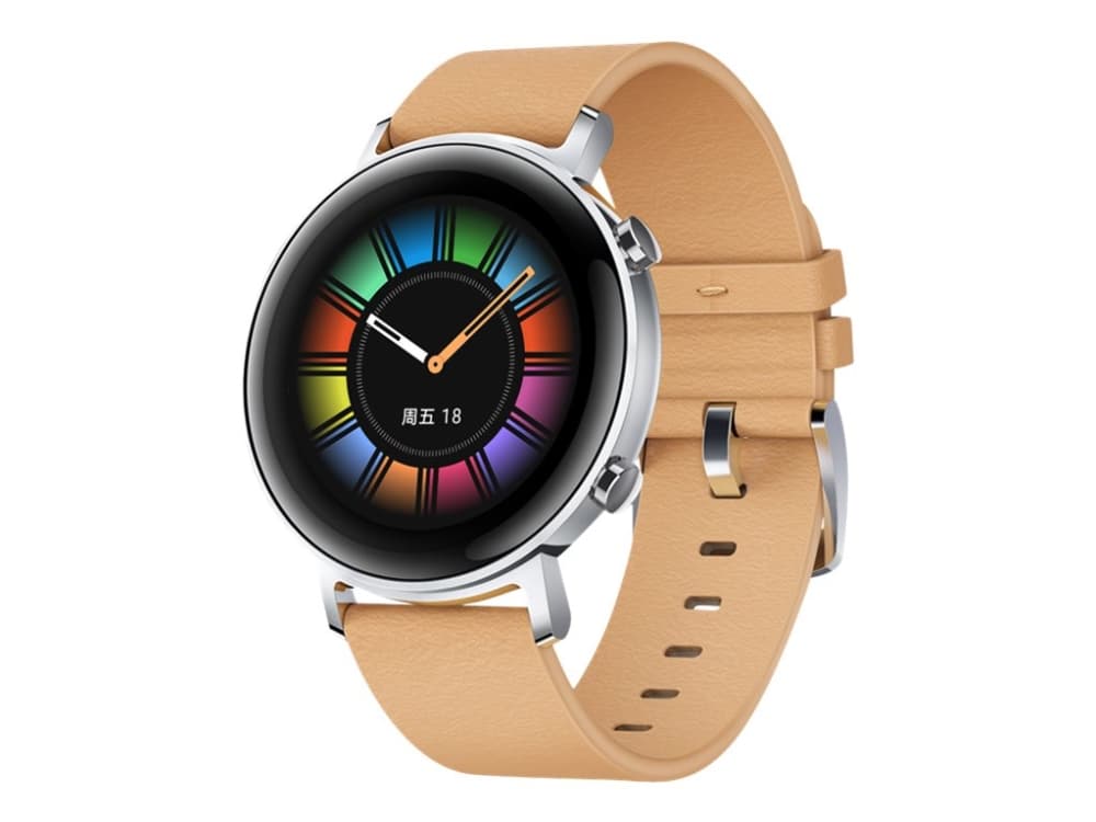 Huawei Watch GT 2, 3,05 cm (1.2"), AMOLED, Pekskärm, GPS, 29 g, Svart, Metallisk