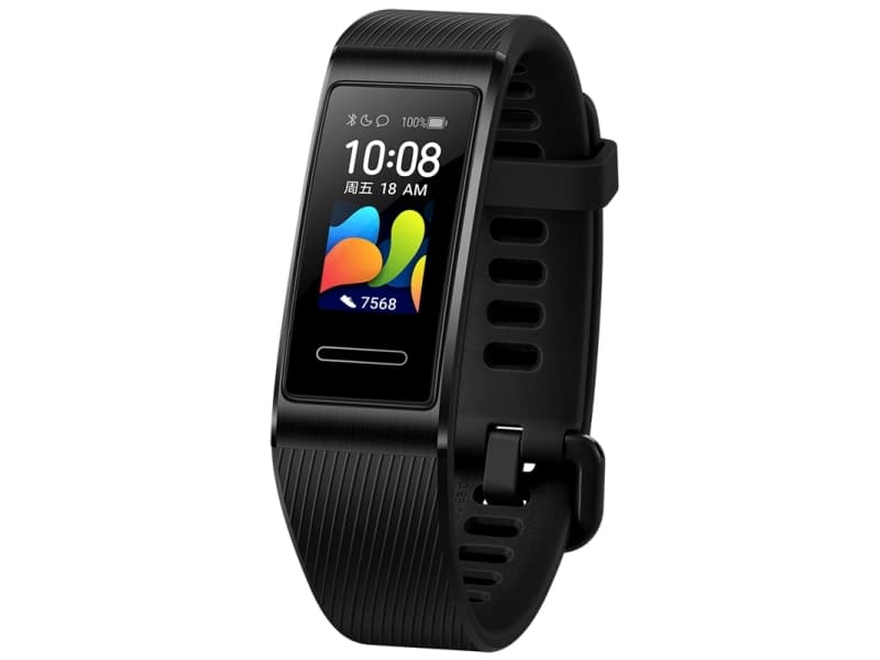 Huawei Band 4 Pro - Aktivitetspårare med rem - silikongummi - grafitsvart - display 0.95" - Bluetooth - 25 g