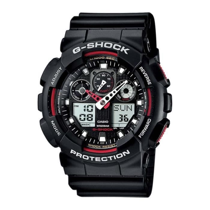 CASIO Quartz G-shock GA-100-1A4ER Herreur