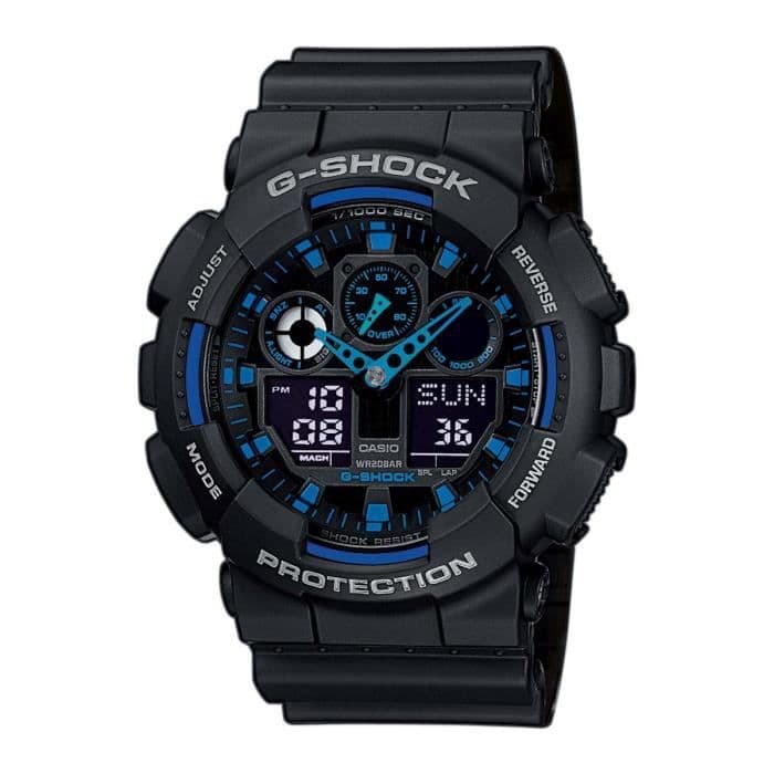 CASIO GA1001A2ER Herre Quartz Chronograph Watch