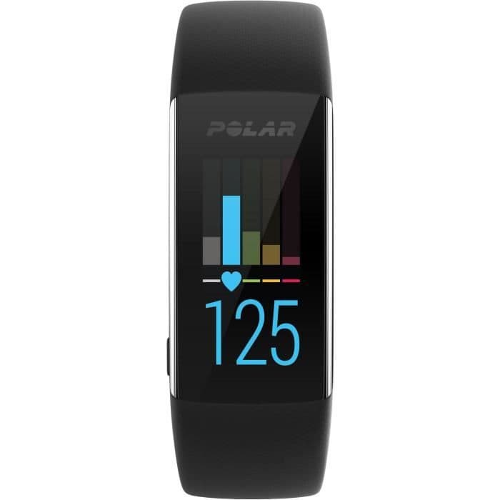 POLAR A370 Cardio Wrist Fitness Watch - Sort - Størrelse M / L