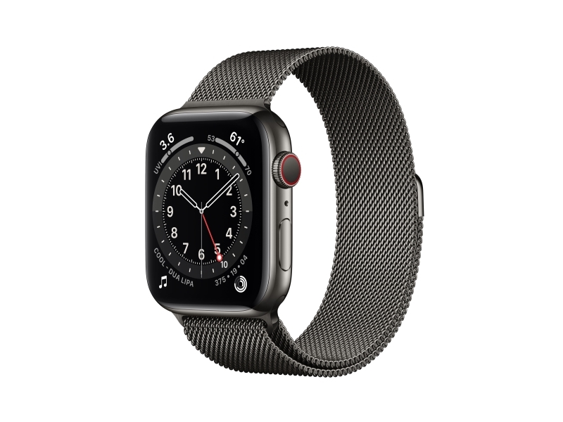 APPLE WATCH S6 GPS+CELL 44MM ACCS GRAPH STSTEEL W GRAPH ML LOOP IN | CDON