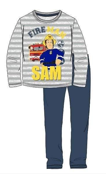 Brannmann Sam Pysjamas - Grey/Navy