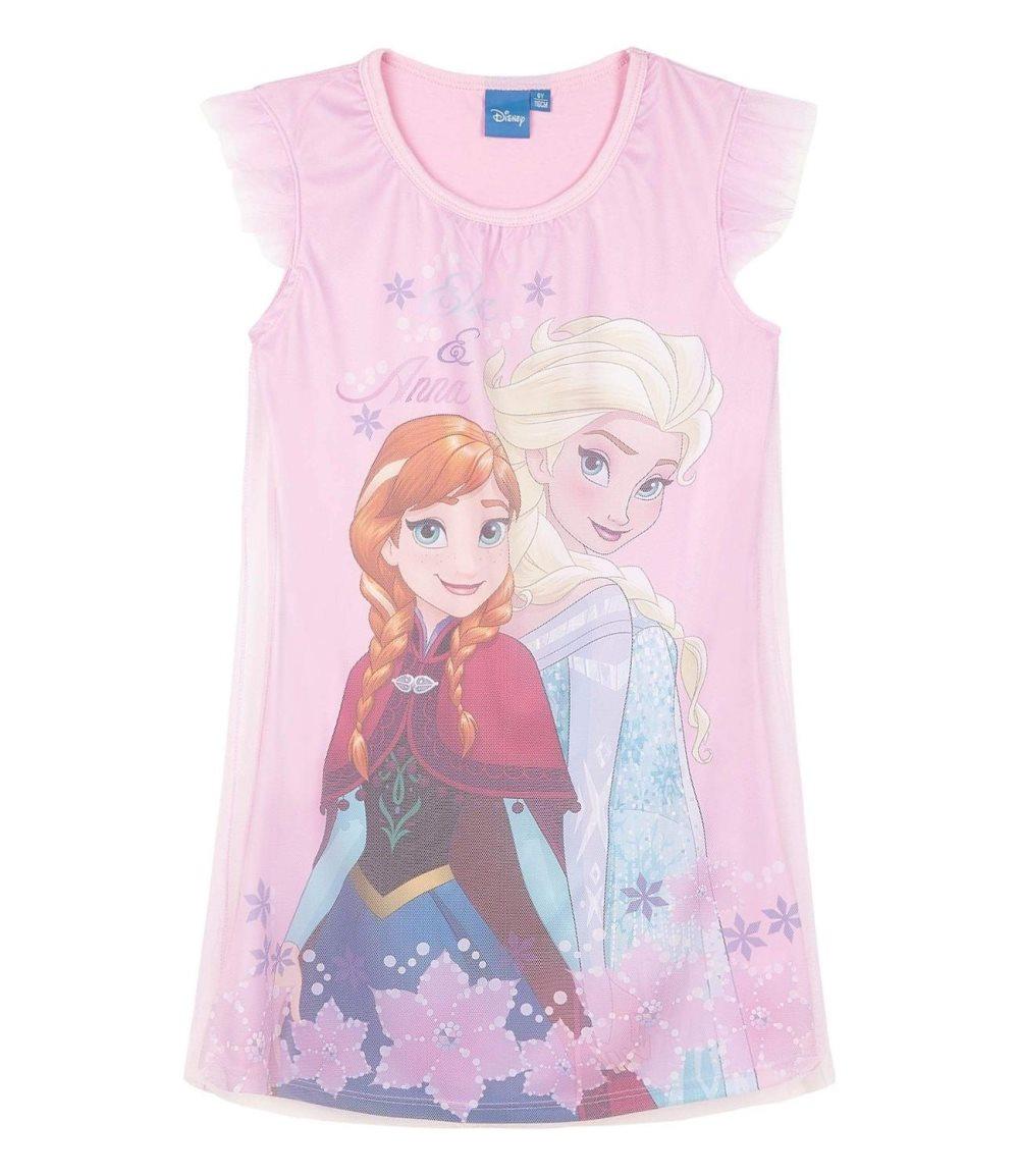 Disney Frost "Elsa og Anna" Nattkjole, Rosa