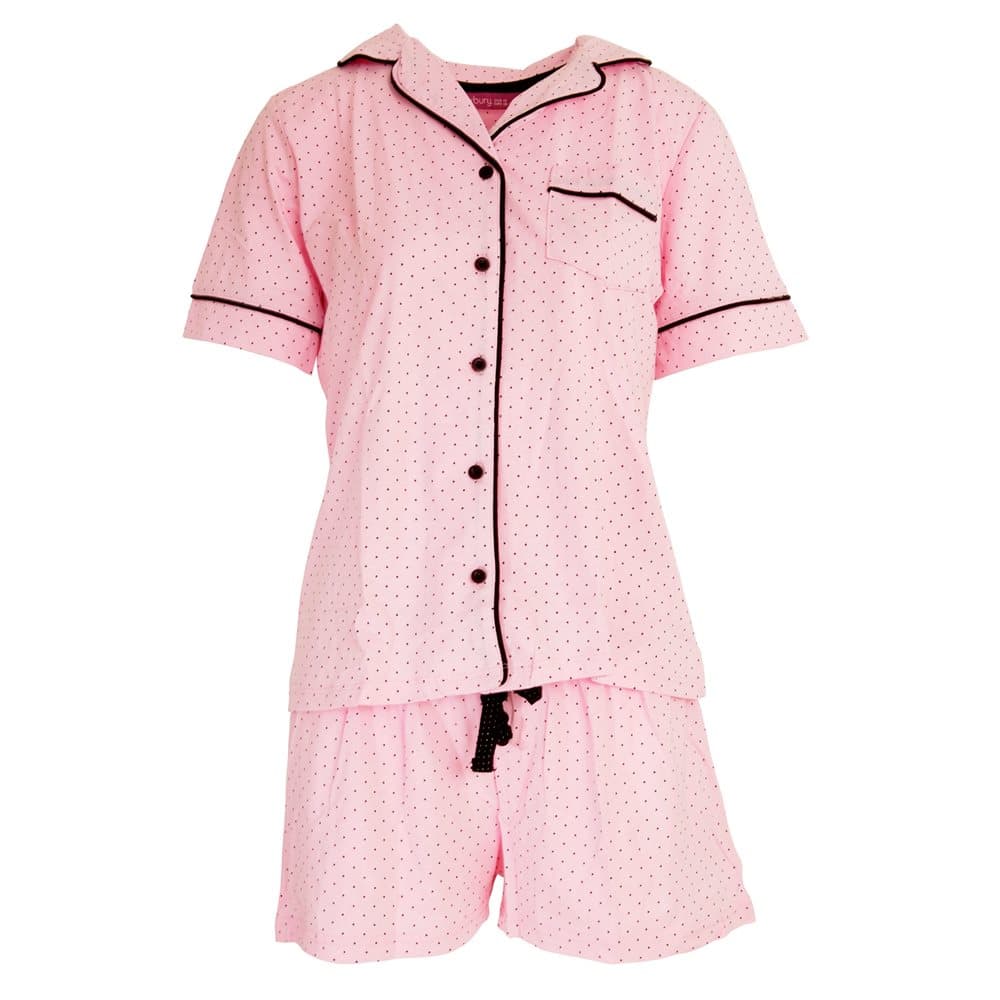 Foxbury Dam- / kvinnaknapp genom pyjamasuppsättning