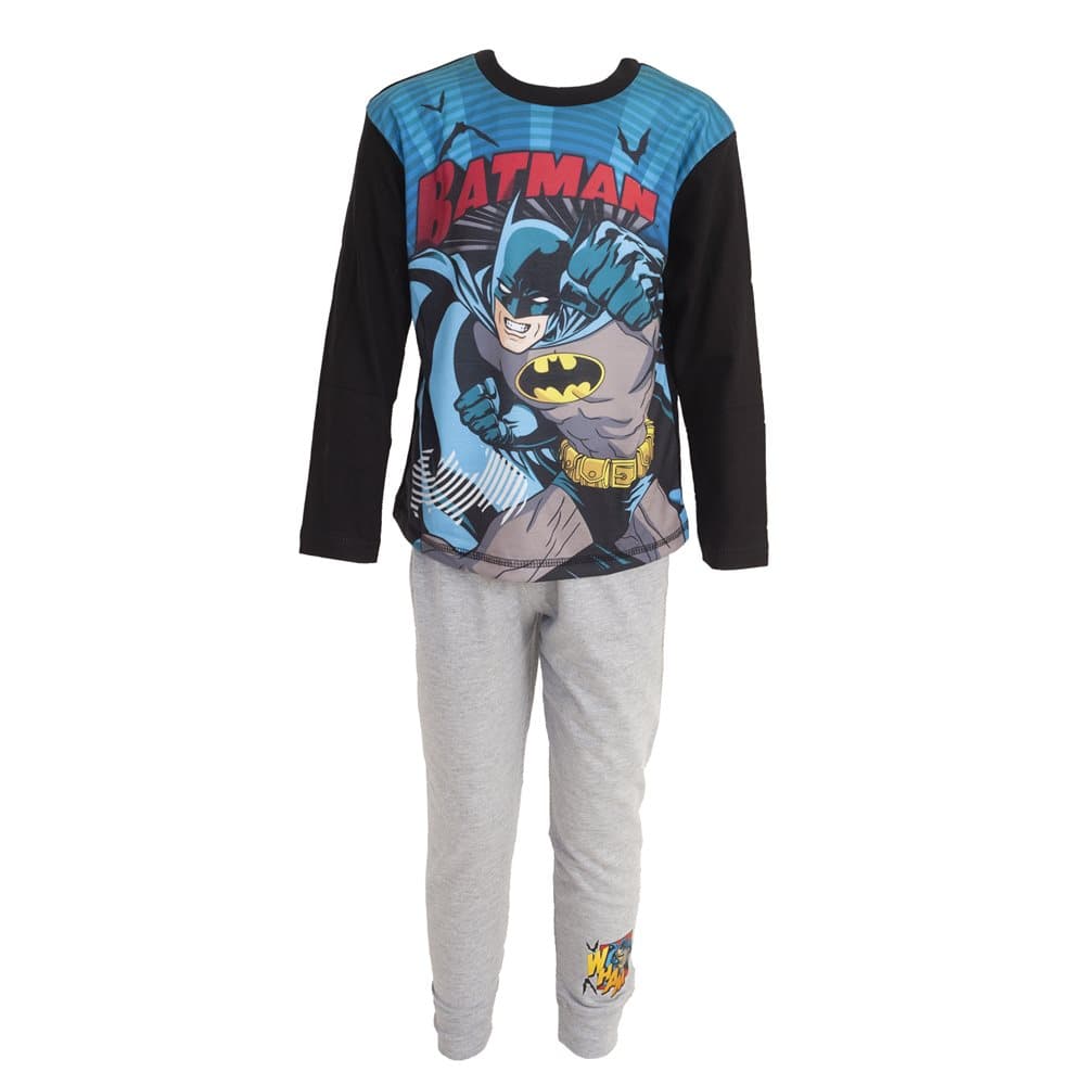 Batman Barn / barn Comic Long Top Och Underdelar Pyjamas