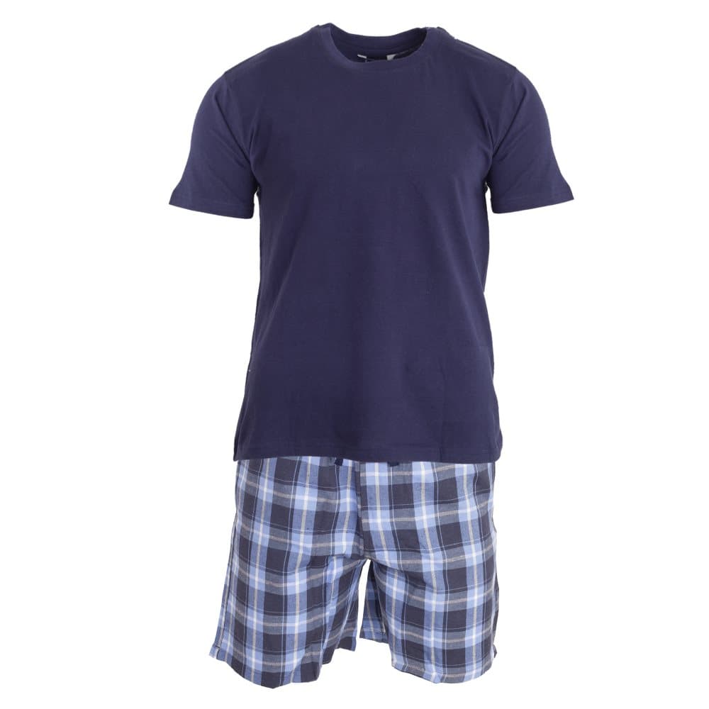 Foxbury T-shirt för herrar och rutiga pyjamasats