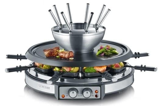 Severin Kombinerad raclette/fondue RG2348