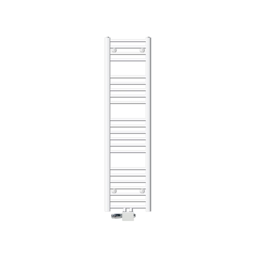 ECD Germany Handduk - 300 x 1400 mm - White - särskilt med medel anslutning - radiator handdukstork Towel Universal