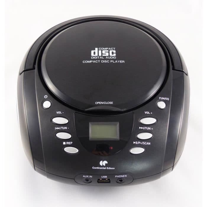 CONTINENTAL EDISON BBOX16B4 Boombox CD USB Radio