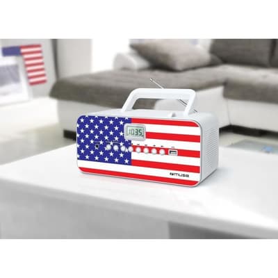 MUSE M-28 US Radio CD / MP3-afspiller - USB-port