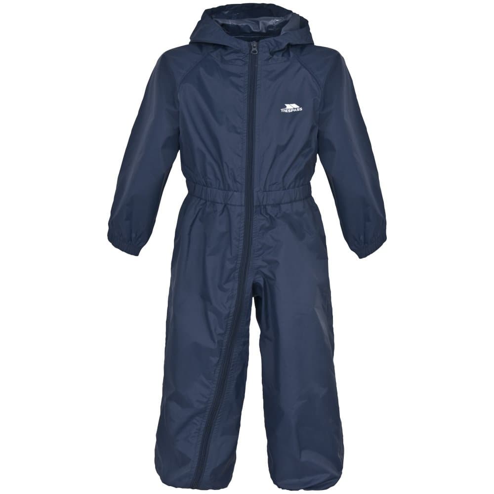 Trespass Childrens/Kids Button Waterproof Rain Suit