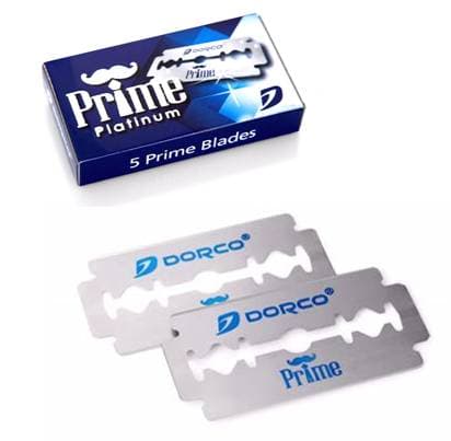 Dorco Prime Platinum Double Edge Razor Blades Pack Of 10pcs