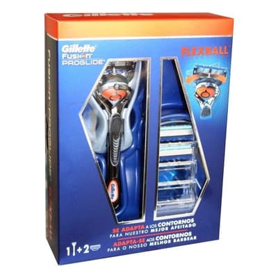 Fusion Proglide Flexball Rakhyvel + 3st rakblad - Gillette
