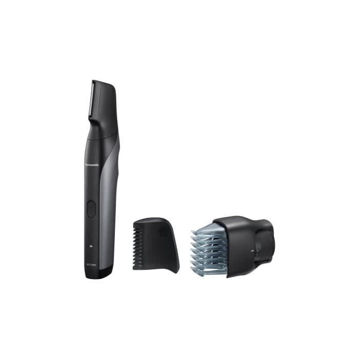PANASONIC ER-GK80-S503 GK80 vartaloleikkuri Uusi ergonomia I 10 leikkuukorkeudessa - hopea ja musta