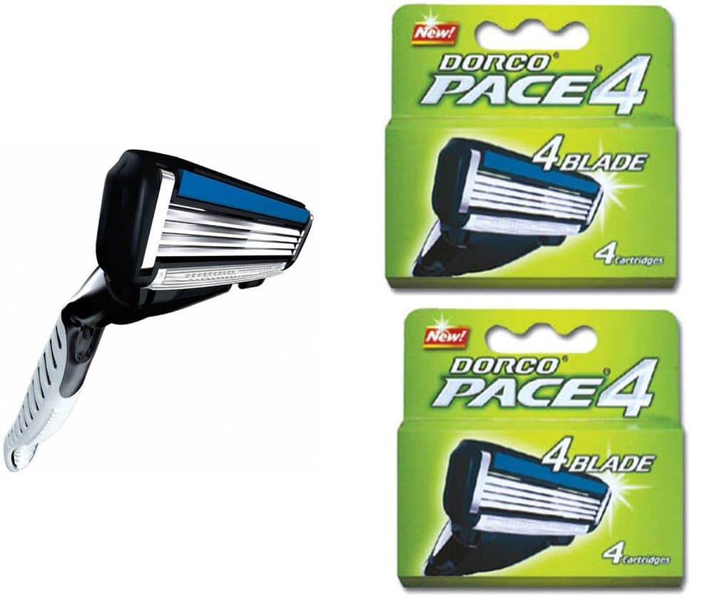Dorco Pace4 Rakhyvel +9 rakblad