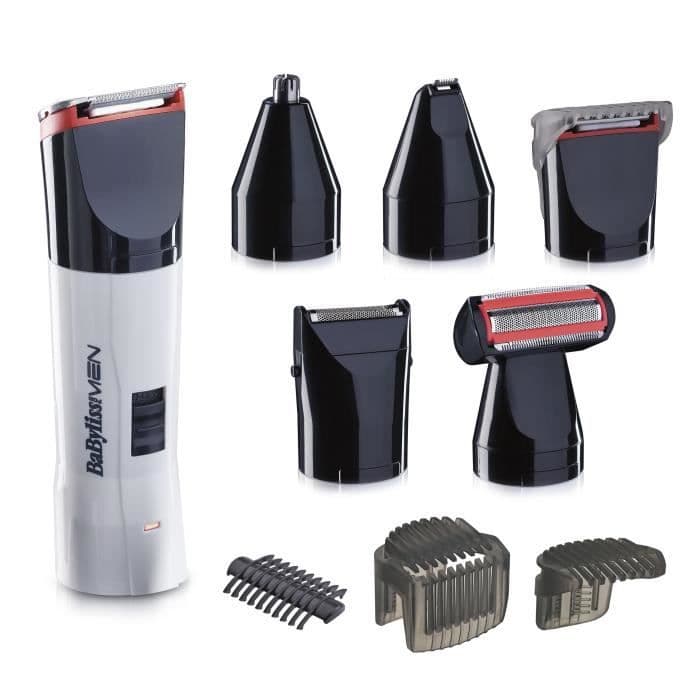 BABYLISS T839E partatrimmeri - Monikäyttöinen - Valkoinen & musta