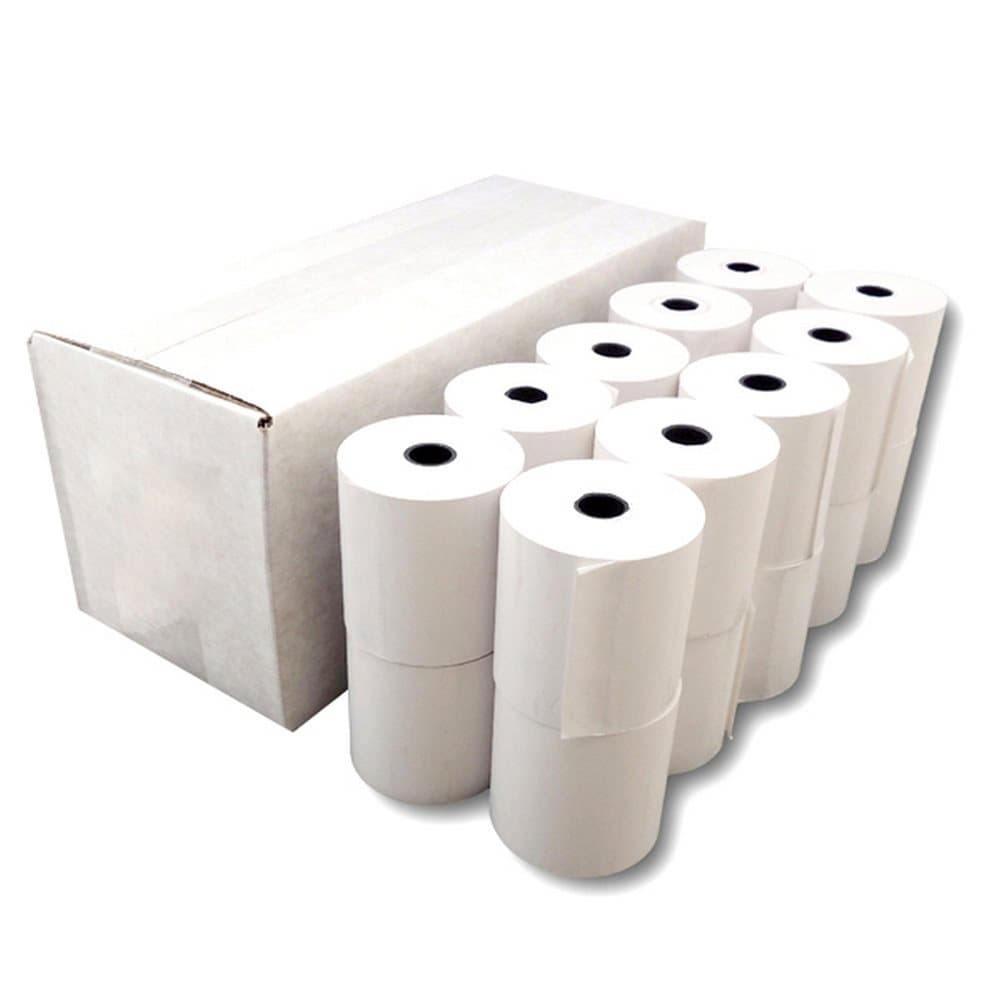 Allrol Cash Register Single Ply Paper Rolls (Pack Of 20)