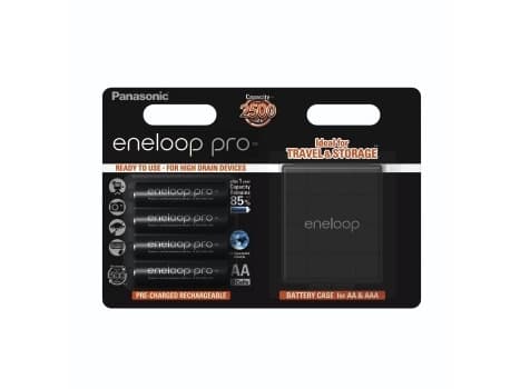 Panasonic eneloop Pro HR06 Box Genopladeligt AA-batteri NiMH 2500 mAh 1.2 V 4 stk