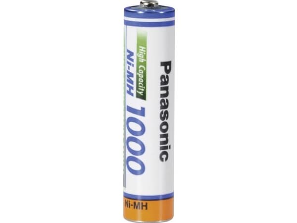Panasonic Genopladeligt AAA-batteri NiMH 1000 mAh 1.2 V 1 stk