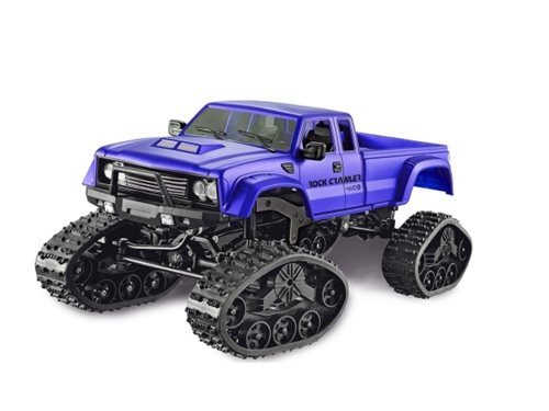 Bild av Amewi 4WD 1:16, Pickup truck, Elmotor, 1:16, Färdigmonterad (RTR), Svart, Blå, Metall