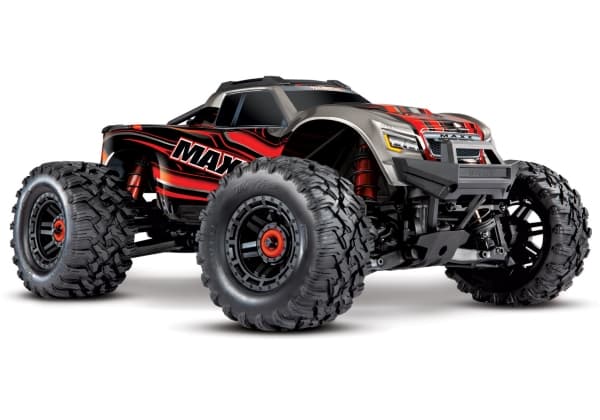 Traxxas 89076-4R, Monster truck, Elektrisk motor, 1:10, Svart, Rød, Gutt/Jente, 4-hjuls drift (4WD)
