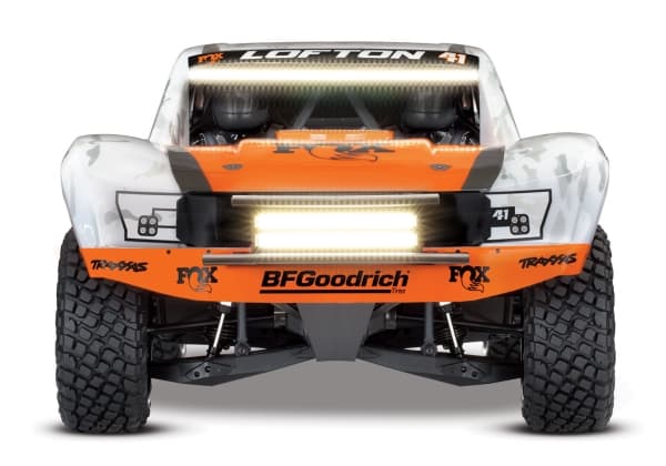 Traxxas Unlimited Desert VXL Fox Bianco/Arancione Brushless Automodello Elettrica Short Course 4WD RtR 2,4 GHz