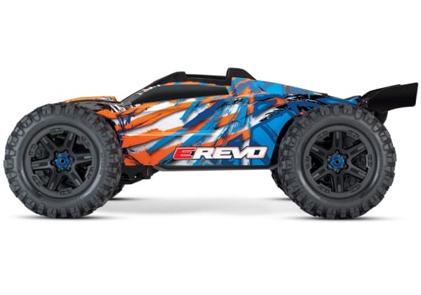 Traxxas E-Revo BL 2.0 4x4 VXL Arancione Brushless 1:10 Automodello Elettrica Monstertruck 4WD RtR 2,4 GHz