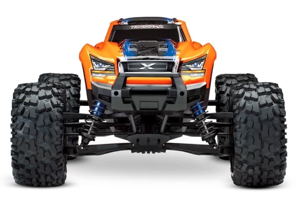 Traxxas 77086-4, Monster truck, Elektrisk motor, Ferdig-å-Løpe (RTR) Ready-to-Run, Svart, Oransje, 4-hjuls drift (4WD), 80 km/t