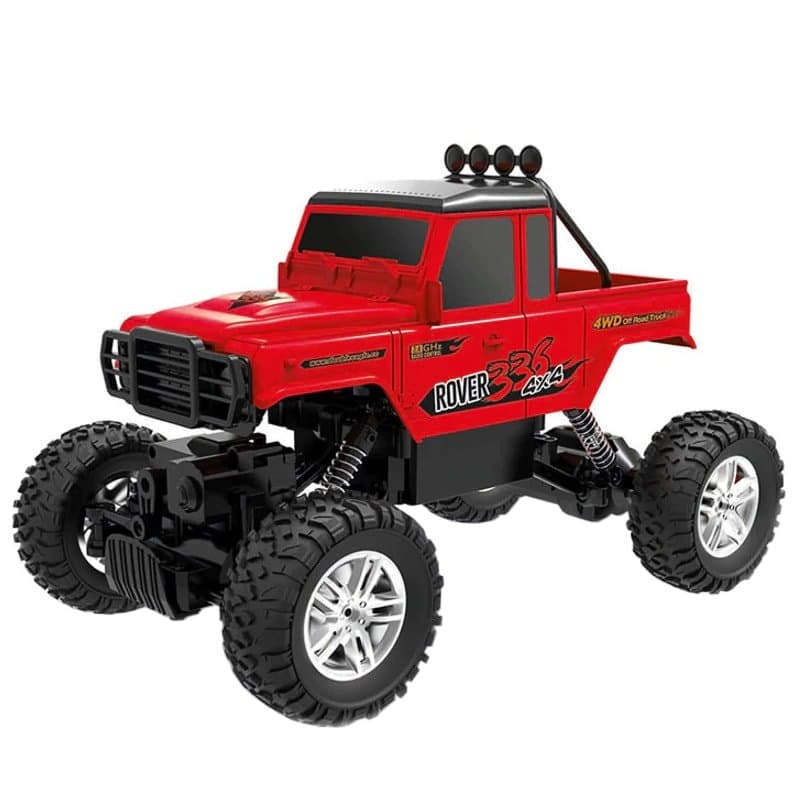 Radio-ohjattava Auto, Monsteriauto - Punainen