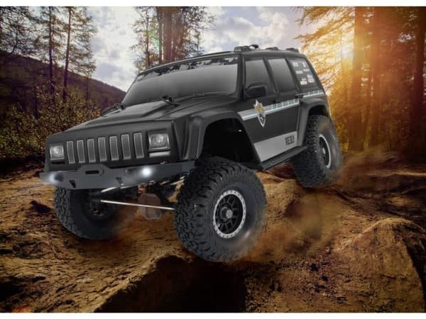 Reely Free Men Brushed 1:10 RC-modelbil Elektronik Crawler Firehjulstræk (4WD) 100% RtR Super Combo Med 6-kanals RC