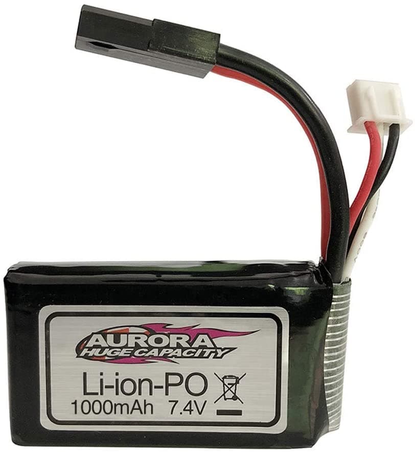 7,4V 1000 mAh genopladeligt Lipo-batteri til 1/16 XLH 9130 9136 9137 RC Car 4WD Truck Rocker Crawler