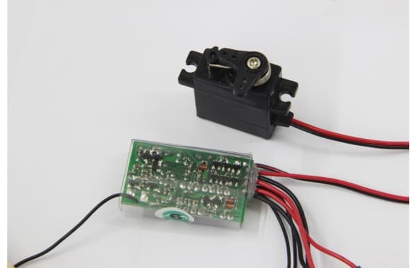 Rx w. cont. and servo chan. 6 27.255MHz
