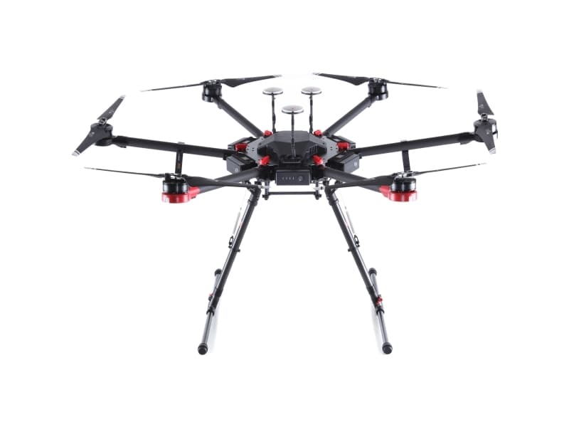 DJI Matrice 600 Pro, 6 rotorer, 29 m/s, 15,5 kg, 4500 mAh, Svart