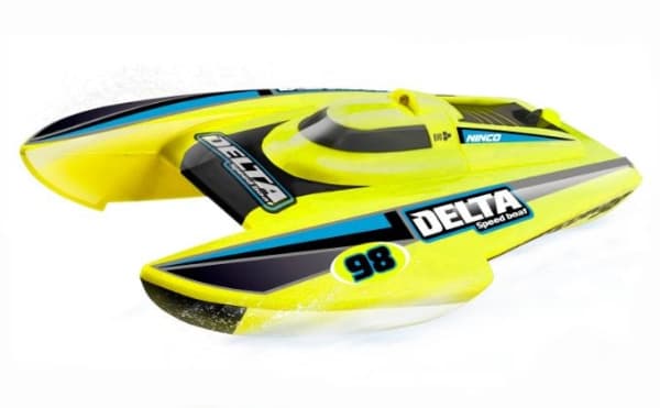 NINCO NINCOCEAN DELTA, Färdigmonterad (RTR), Gul, Båt, Elmotor, 2.4 GHz, 2 kanaler