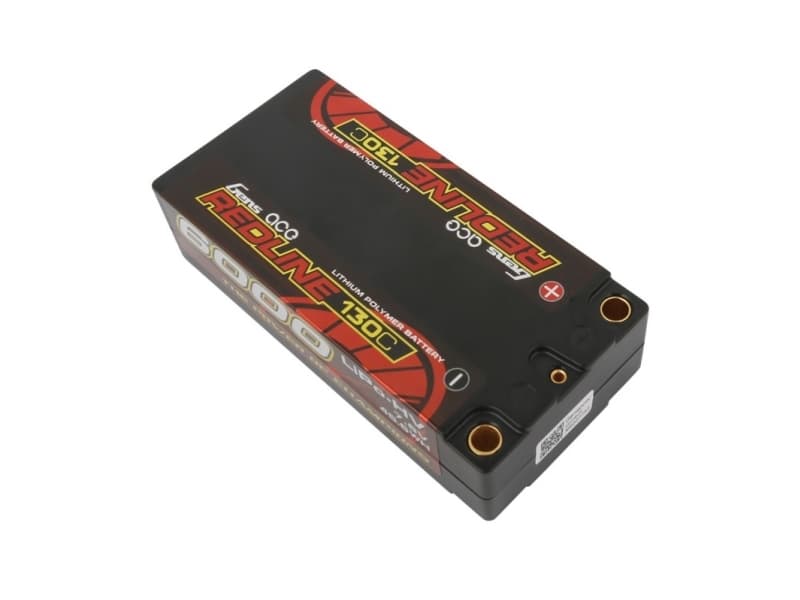 Gens Ace B Rl 130c 6000 2s2p Hc 65 Hv S Batteri Svart Rod Litium Polymer Lipo 6000 Mah 7 6 V 220 G Cdon