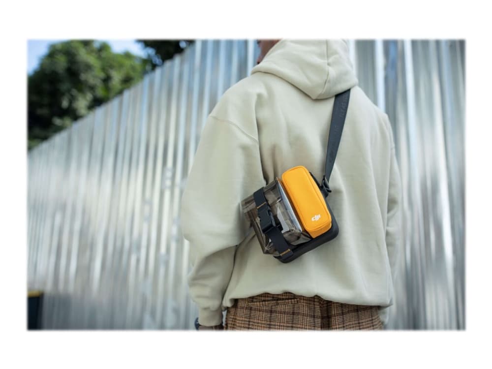 DJI Mini Bag - Bæretaske til opladningsstation/drone - polyester, PVC - sort og gul - for Mavic Mini