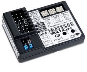 Multiplex Multigyro G3 4-kanals Fladegyroskop