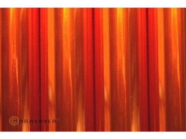 Oracover 21-069-010 Strygefolie (L x B) 10 m x 60 cm Orange (transparent)