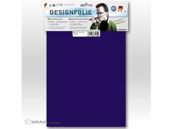 Oracover 70-084-B Designfolie Easyplot (L x B) 300 mm x 208 mm Royal blå, Lilla