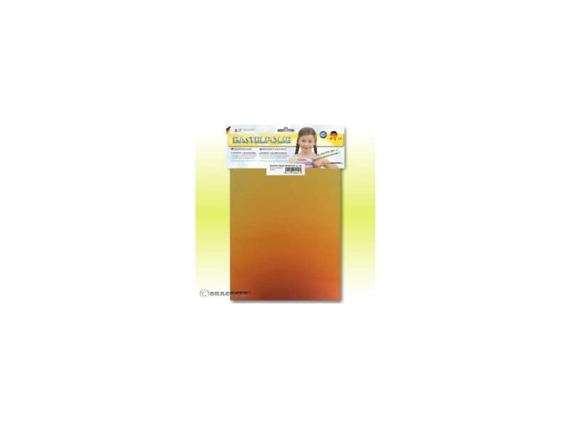 Oracover 525-102-B Klæbefilm Orastick Magic (L x B) 300 mm x 208 mm Rød, Guld