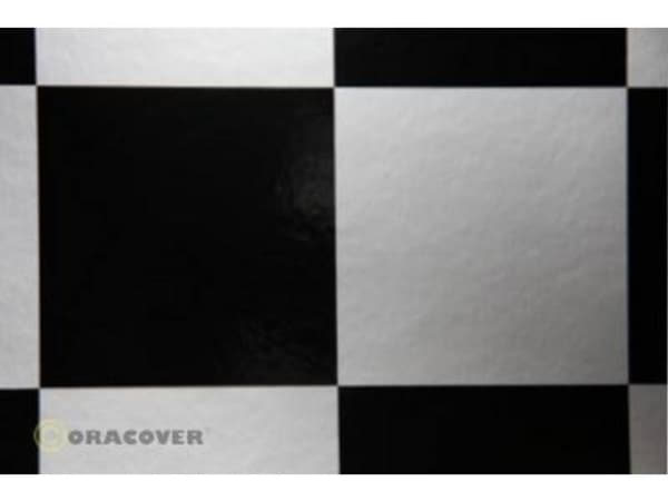 Oracover 691-091-071-002 Strygefolie Fun 6 (L x B) 2 m x 60 cm Sølv-sort
