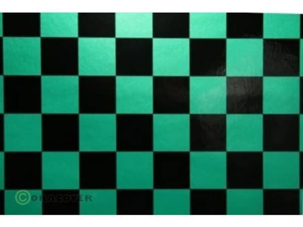 Oracover 43-047-071-010 Strygefolie Fun 3 (L x B) 10 m x 60 cm Perlemor, Grøn, Sort