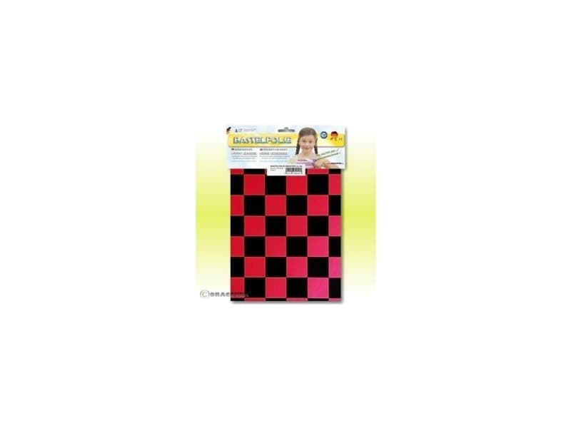 Oracover 47-027-071-B Klæbefilm Orastick Fun 3 (L x B) 300 mm x 208 mm Perlemor, Rød, Sort
