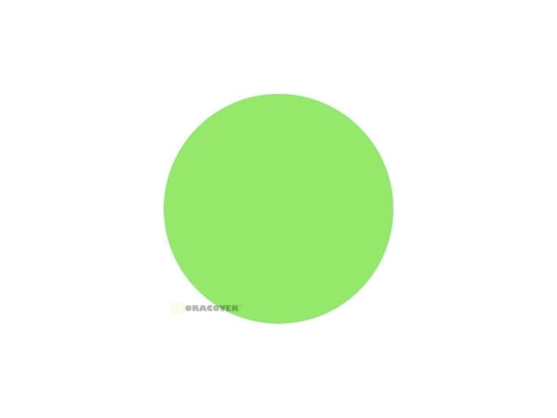 Oracover 21-041-010 Strygefolie (L x B) 10 m x 60 cm Grøn (fluorescerende)