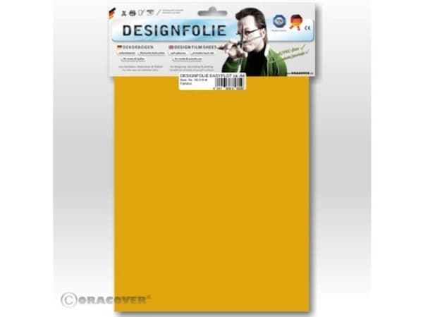 Oracover 80-069-B Designfolie Easyplot (L x B) 300 mm x 208 mm Transparent orange