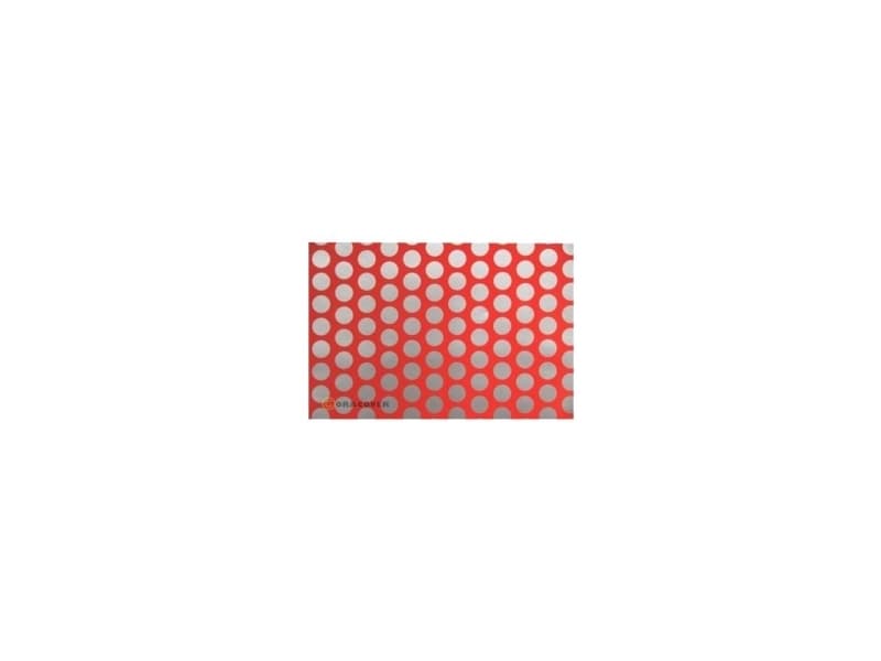 Oracover 90-021-091-010 Optegningsfolie Easyplot Fun 1 (L x B) 10 m x 60 cm Rød, Sølv